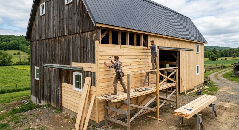 Barn Siding Installation in East Lyme, CT