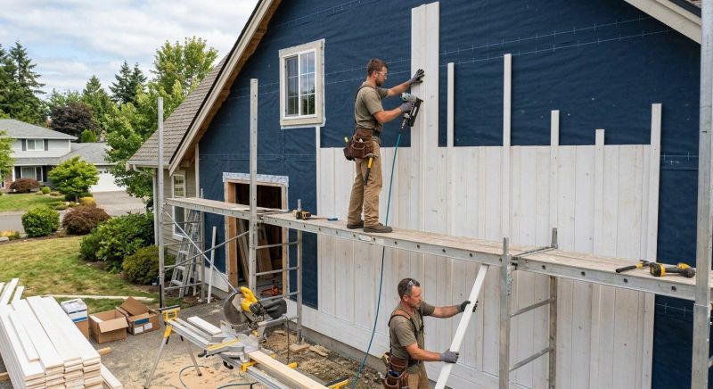 Batten Siding Installation in Essex, CT