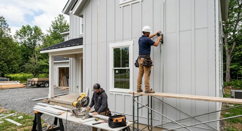 Batten Siding Installation in Preston, CT