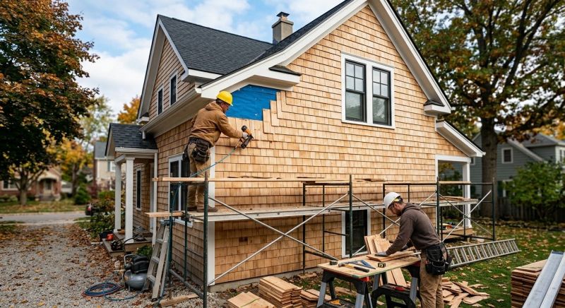 Cedar Siding Installation in Orient, NY