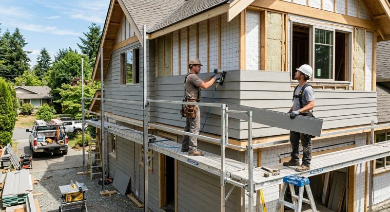 Cement Siding Installation in Gales Ferry, CT