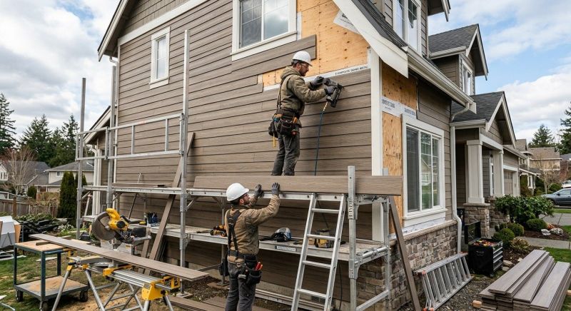 Composite Siding Installation in East Lyme, CT