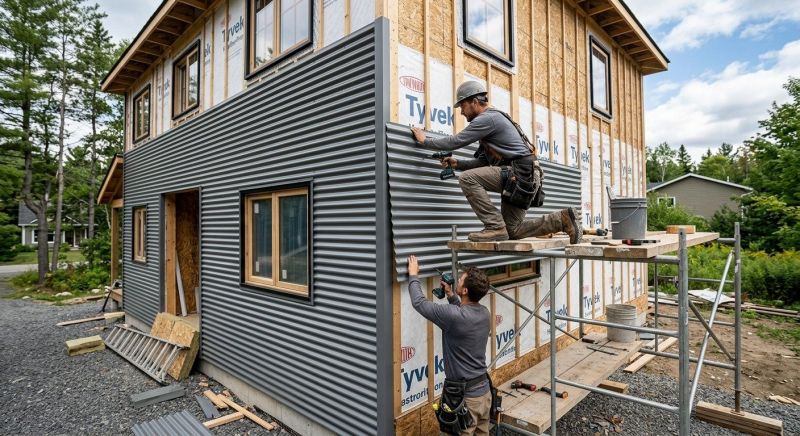 Corrugated Siding Installation in Mystic, CT
