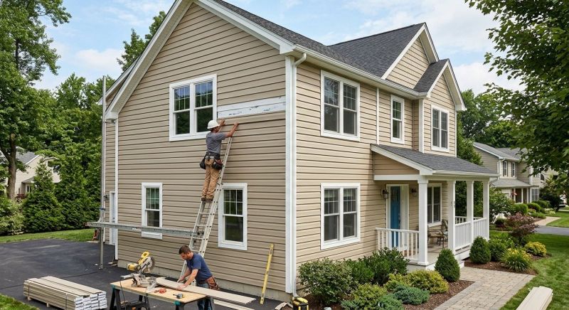 Dutch Lap Siding Installation in Mystic, CT