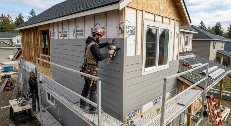 Fiber Siding Installation in Norwich, CT