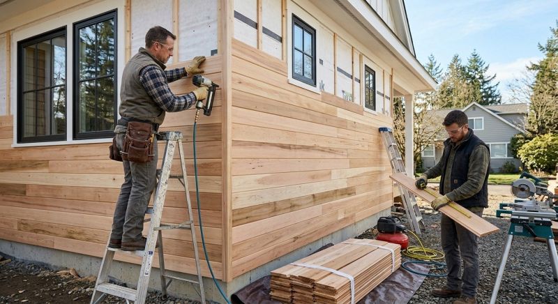 Hardwood Siding Installation in East Lyme, CT