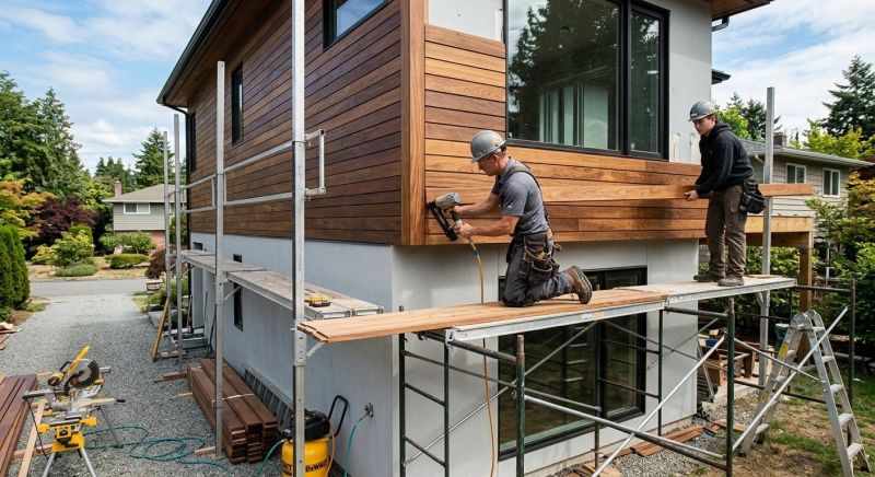 Hardwood Siding Installation in Ledyard, CT