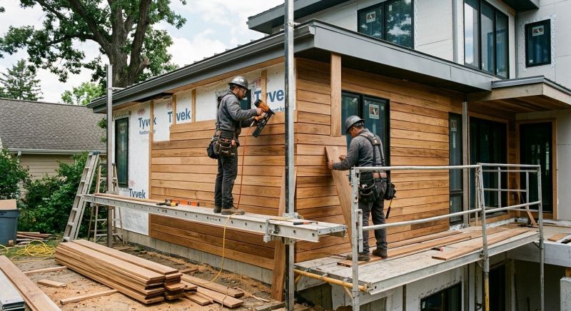 Hardwood Siding Installation in Old Saybrook, CT