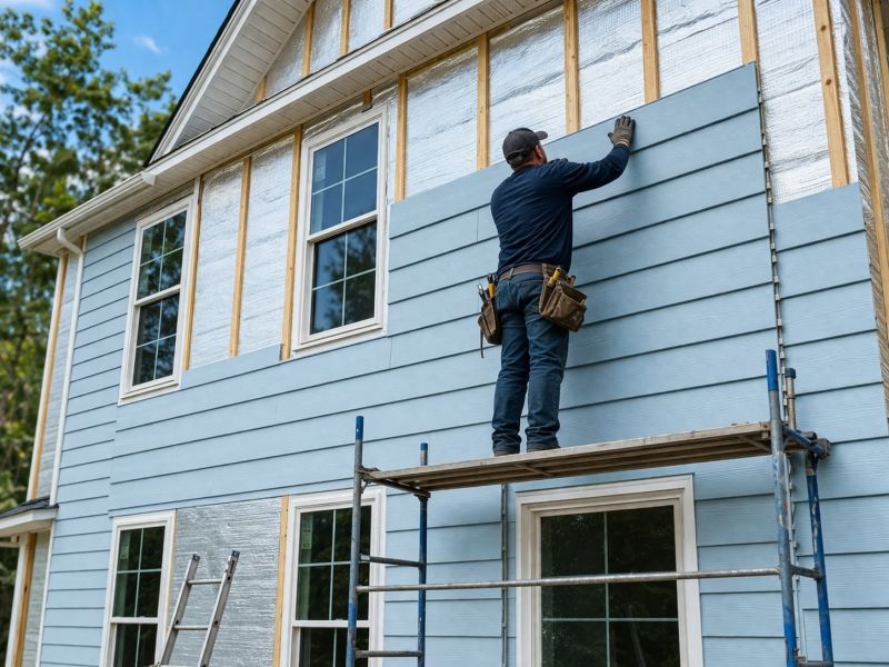 Insulated Siding Installation in New London, CT