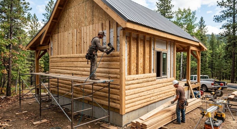 Log Siding Installation in Pawcatuck, CT