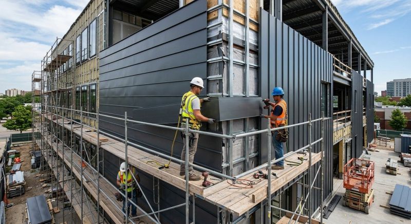 Metal Cladding Installation in Mystic, CT