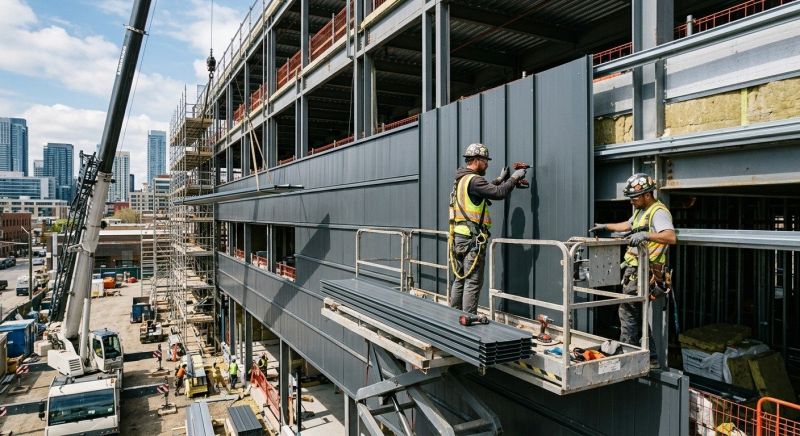 Metal Cladding Installation in Mystic, CT