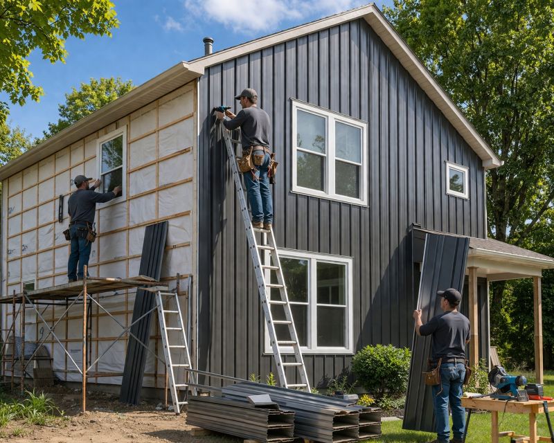 Metal Siding Installation in Jewett City, CT