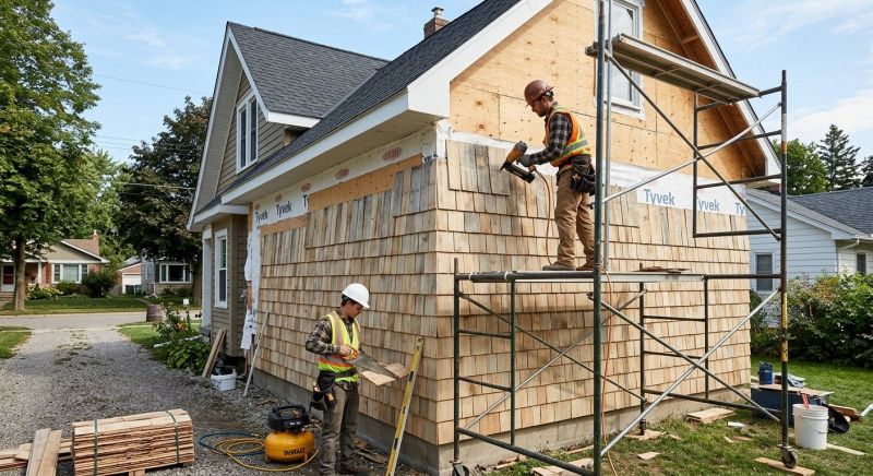 Shake Siding Installation in Groton, CT