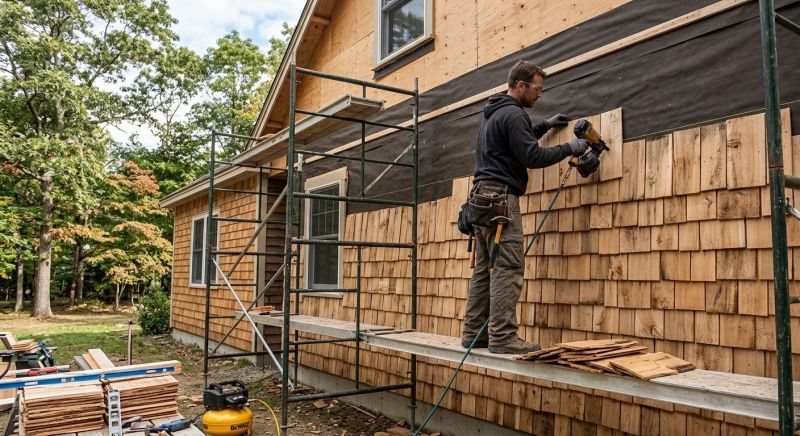 Shake Siding Installation in Ledyard, CT