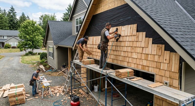 Shake Siding Installation in Preston, CT