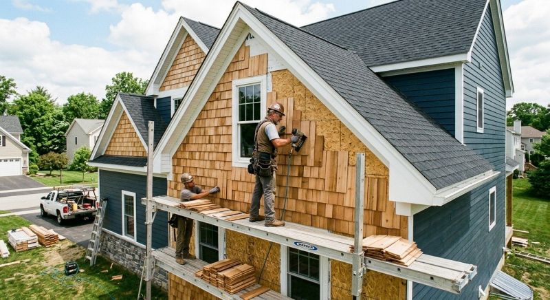 Shake Siding Installation in Salem, CT