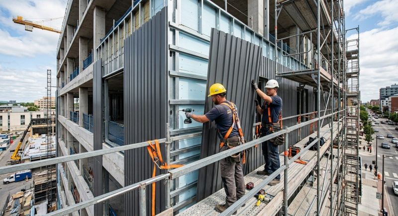 Steel Cladding Installation in Mystic, CT
