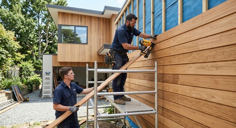 Wood Cladding Installation in Ledyard, CT