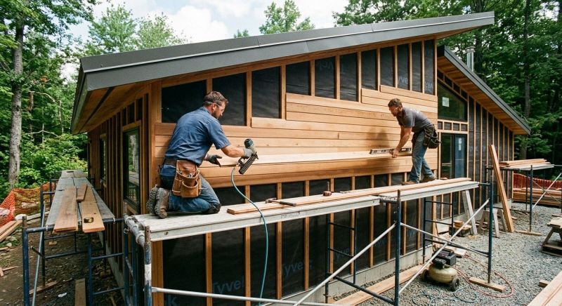 Wood Cladding Installation in Old Saybrook, CT