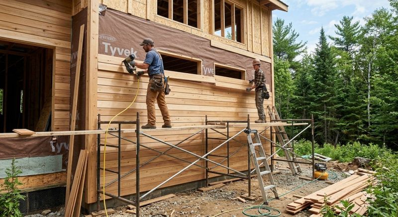 Wood Siding Installation in Colchester, CT