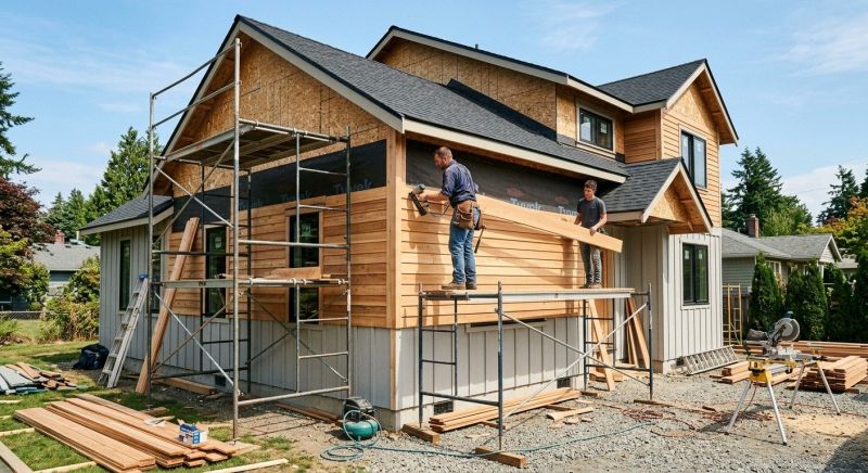 Wood Siding Installation in Plainfield, CT