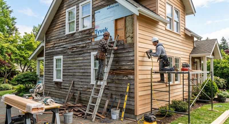 Wood Siding Installation in Quaker Hill, CT