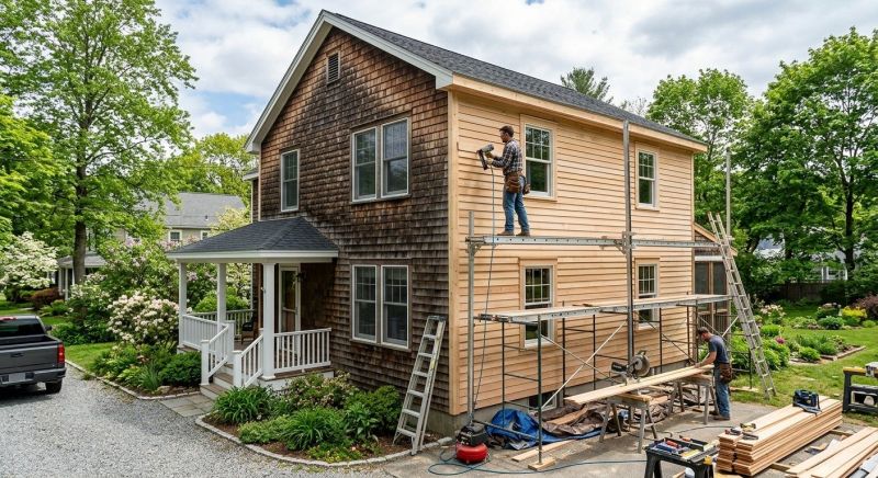 Wood Siding Replacement in Old Lyme, CT